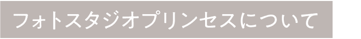 フォトスタジオプリンセスについて